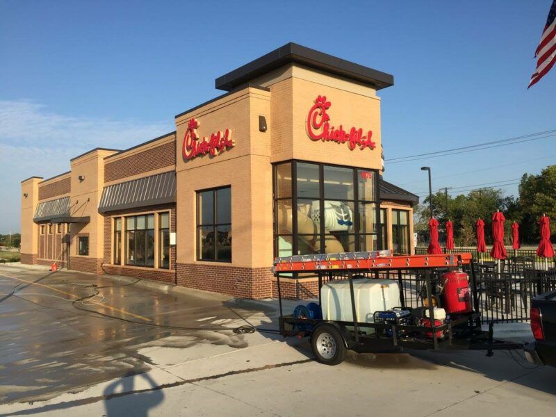 Chick-fil-A cleaning