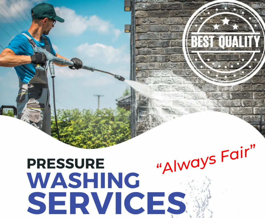 Professional pressure washing services - Always Fair